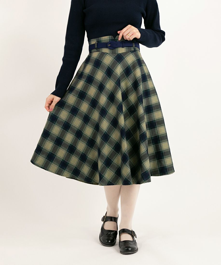 navy×green / 158cm