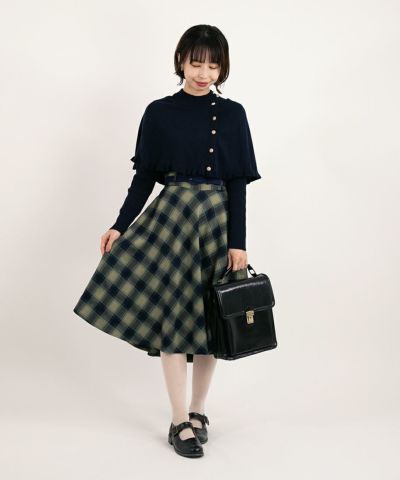 navy×green / 158cm