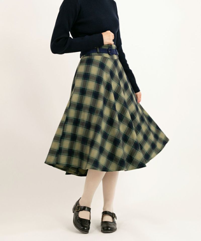 navy×green / 158cm