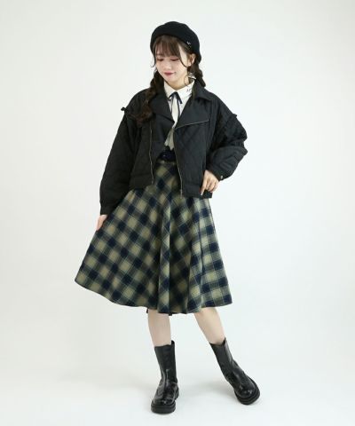navy×green / 162cm