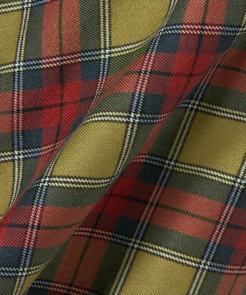 Fabric up (khaki×red)