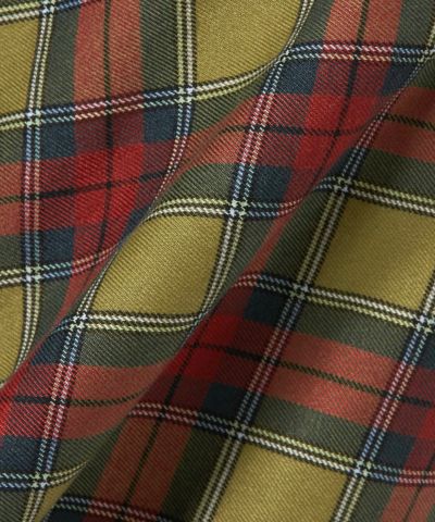 Fabric up (khaki×red)