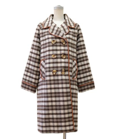 brown×white