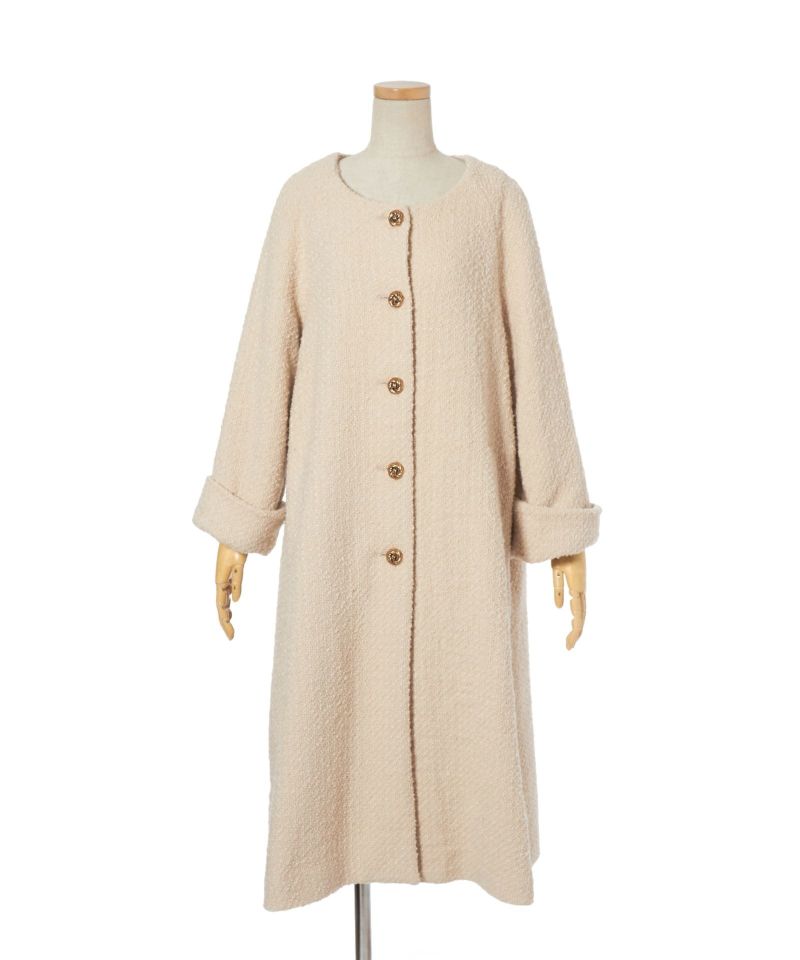 coat only (light beige)