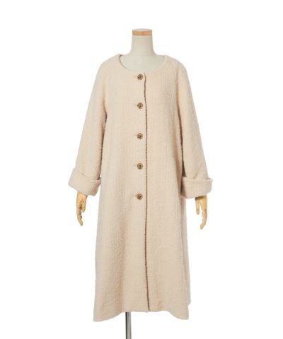 coat only (light beige)