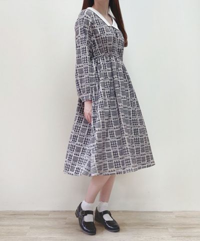 ivory×black / 166cm
