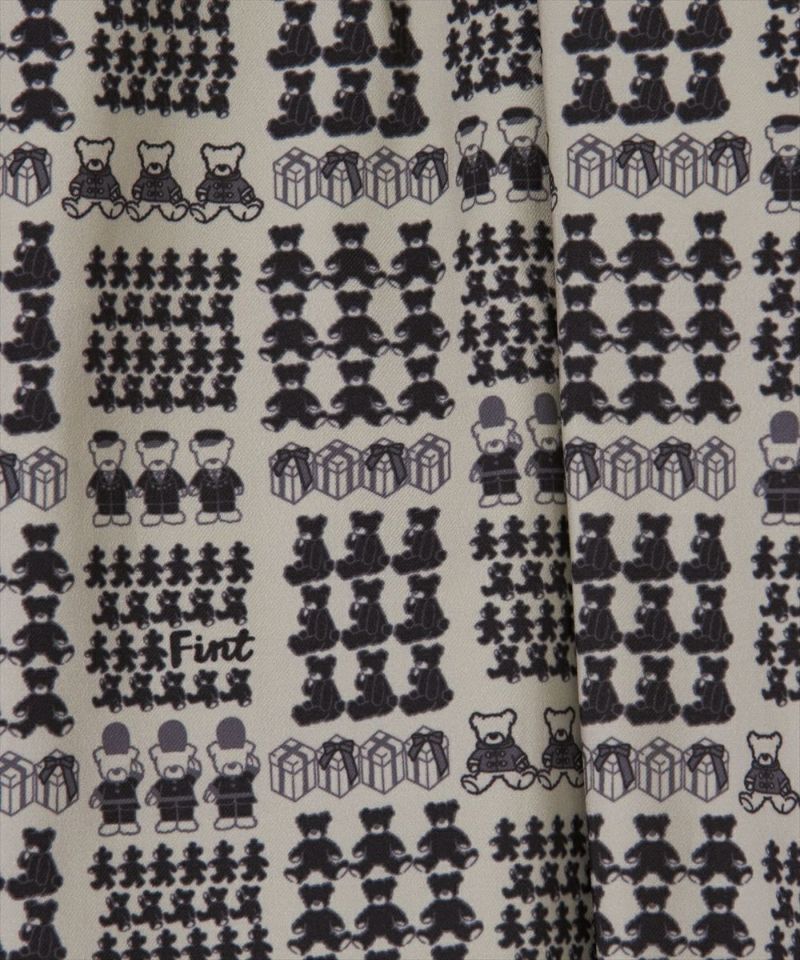 Fabric up (ivory x black)