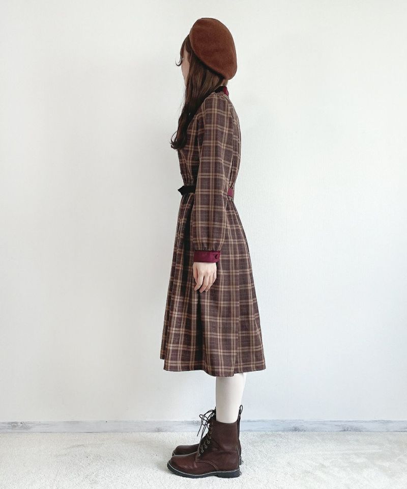 brown×red / 162cm