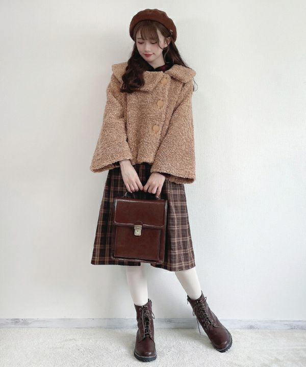 brown×red / 162cm