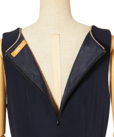 Back zipper (navy)