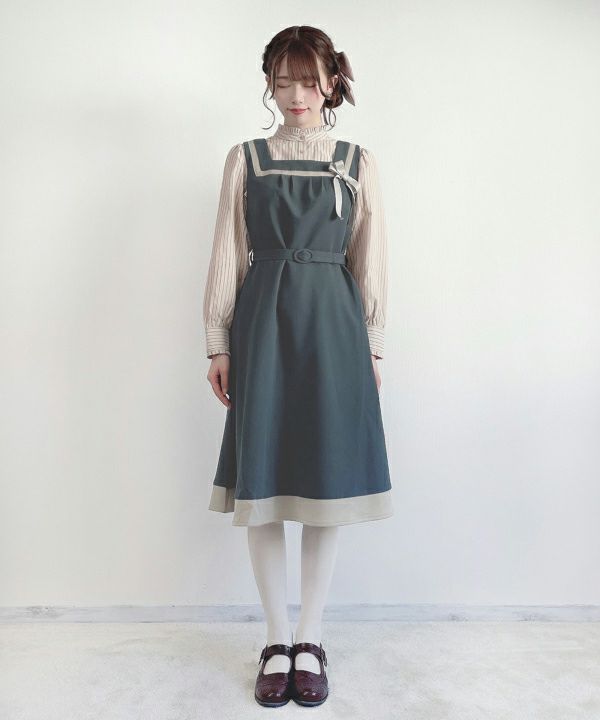 blue green / 162cm
