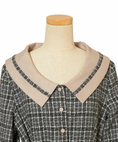 フロントアップ (charcoal×gray)