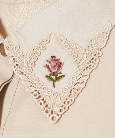 Embroidery up (pink beige)