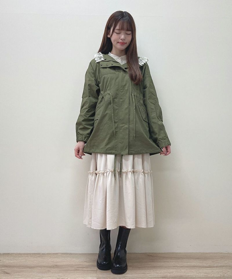 khaki / 166cm