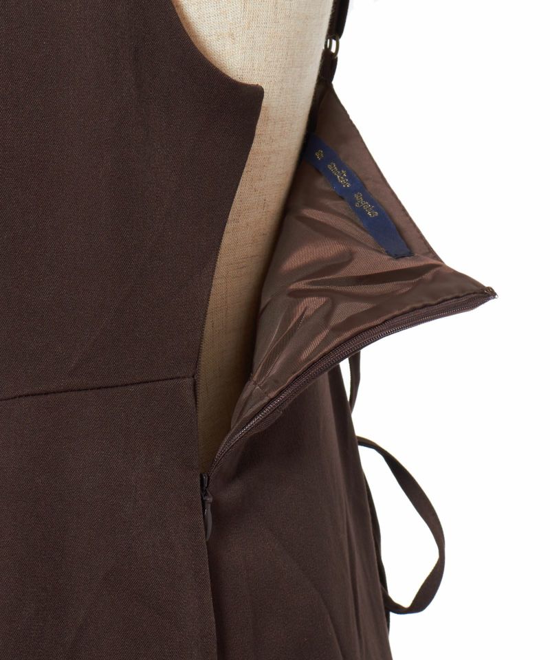 Side fastener (brown)