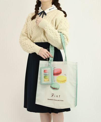 Macaron Print Eco Bag/SweetsCollection [00GC01a011]