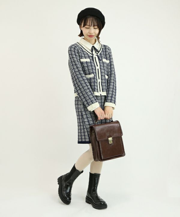 navy×gray / 158cm