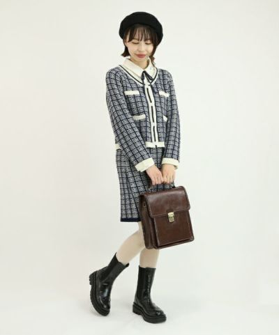 navy×gray / 158cm