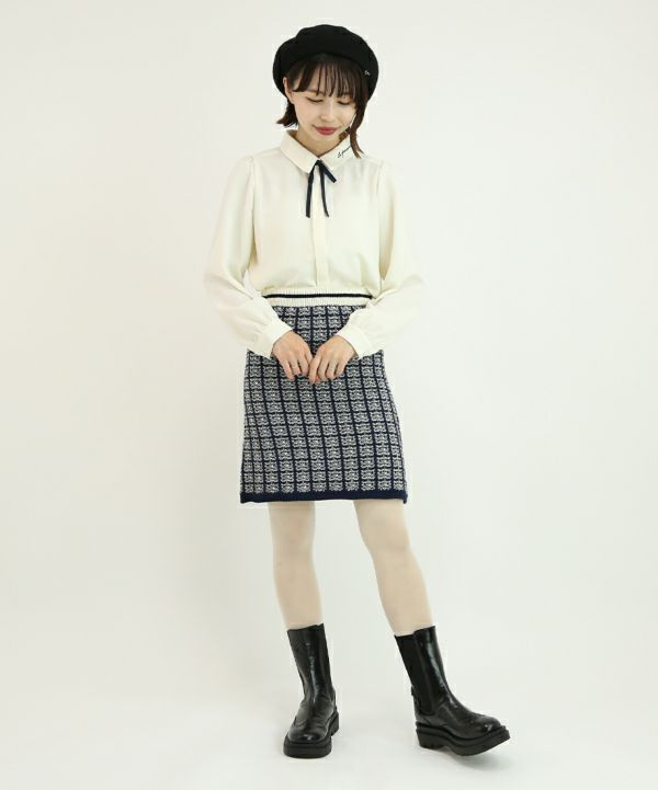 navy×gray / 158cm