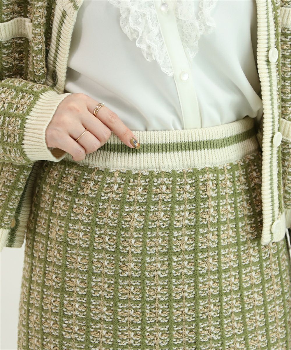 light green×white / 158cm