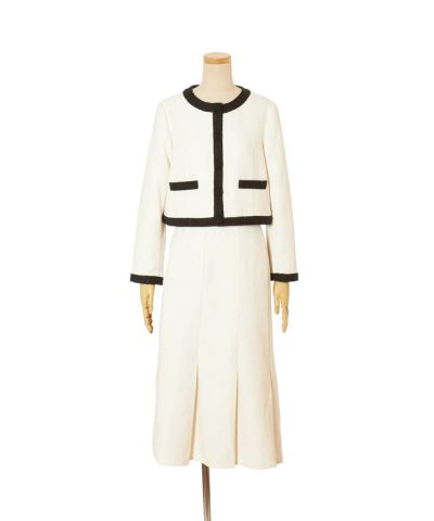 セットアップ (off white×black)