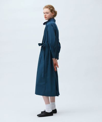 Asymmetric layered shirt dress/COUPE LE COEUR [43PE03j003]