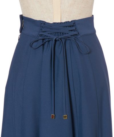 Lace up (blue)