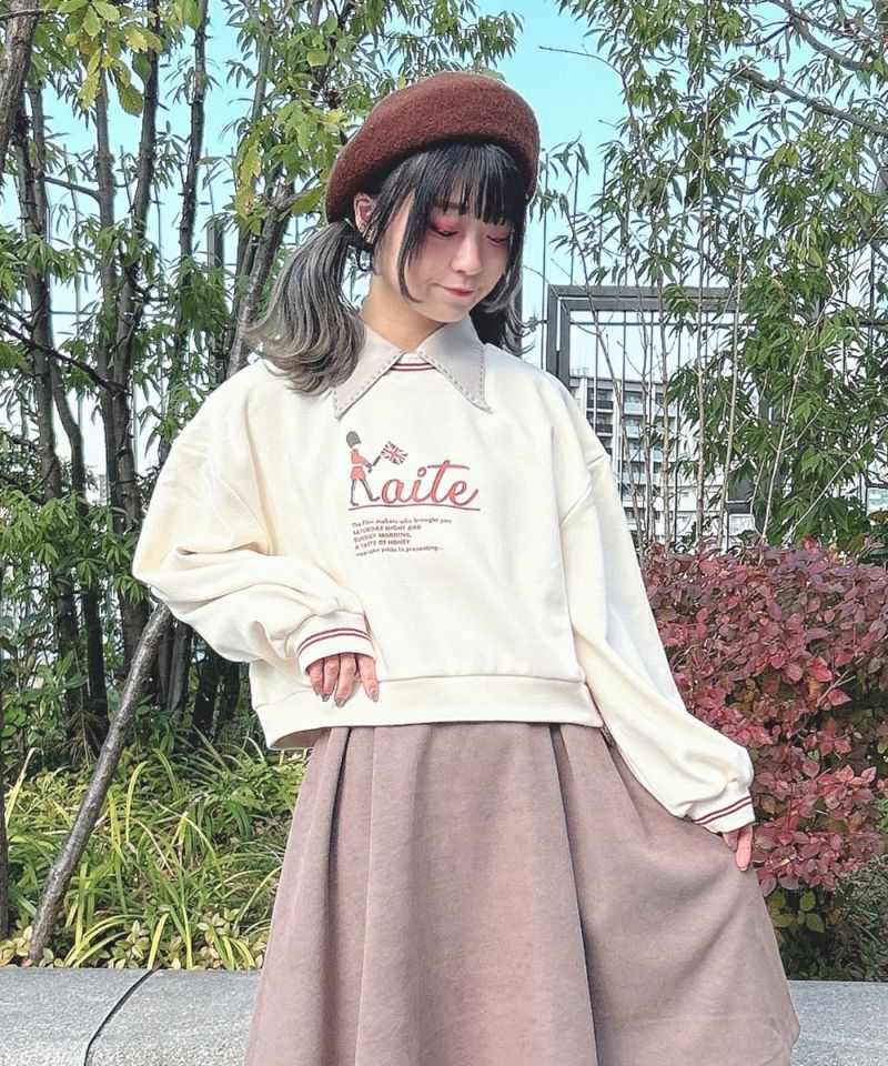grege / 148cm / スウェットとのレイヤード