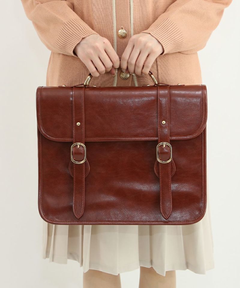 ダブルベルトサッチェルバッグ/F i.n.t [45AC02a001] | F i.n.t公式