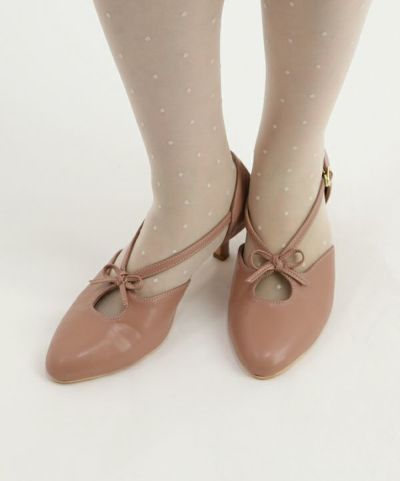 □Petite ribbon separate pumps/an another angelus [45BA01c001]