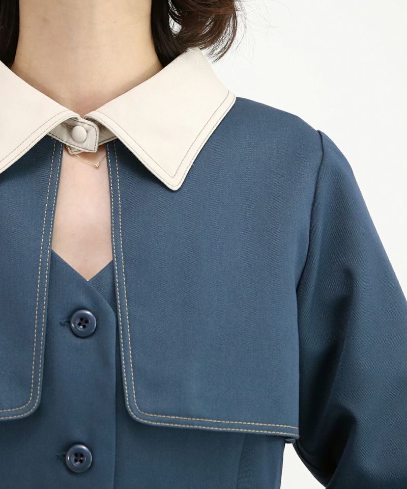 blue green / 158cm
