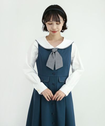 blue green / 158cm / wearing only one piece