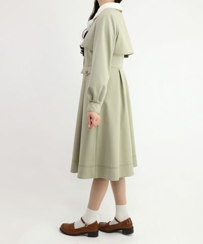 light khaki / 162cm / layered with blouse