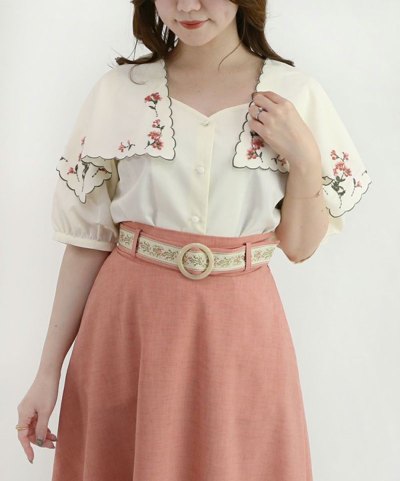 ivory×pink / 153cm