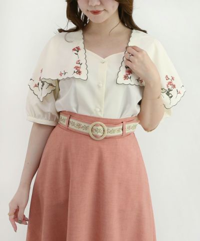 ivory×pink / 153cm