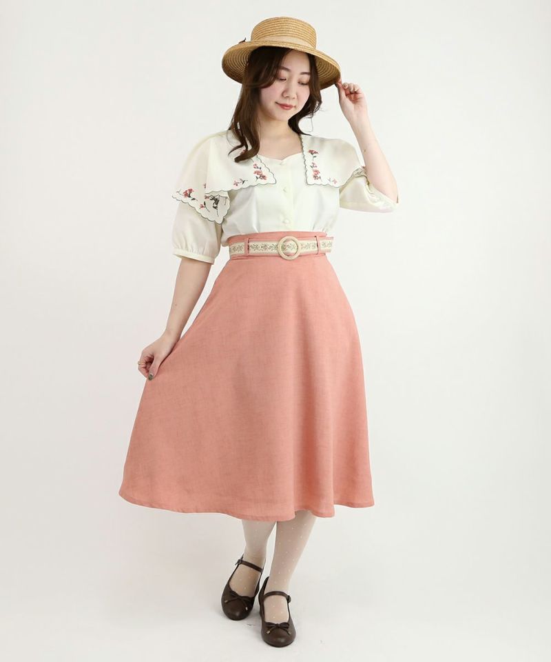 ivory×pink / 153cm