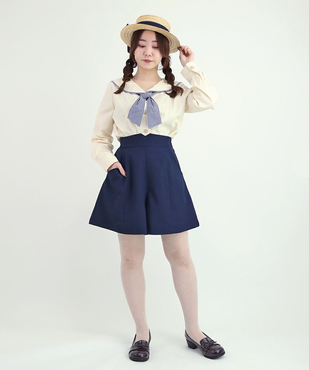 □アソートフレアーショートパンツ/F i.n.t [45AH03k001] | F i.n.t