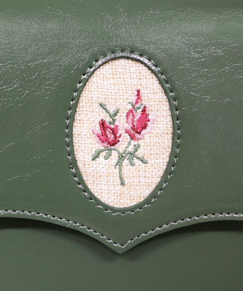 Embroidery up (green)