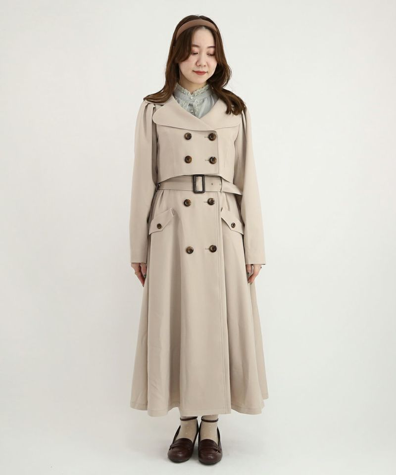 light beige / 153cm