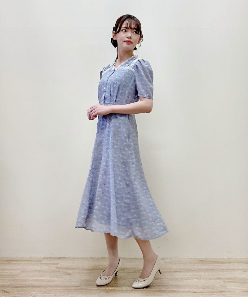 light blue×white / 166cm