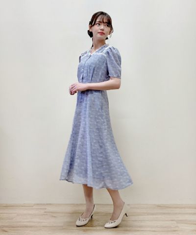 light blue×white / 166cm