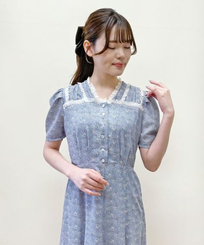 light blue×white / 166cm