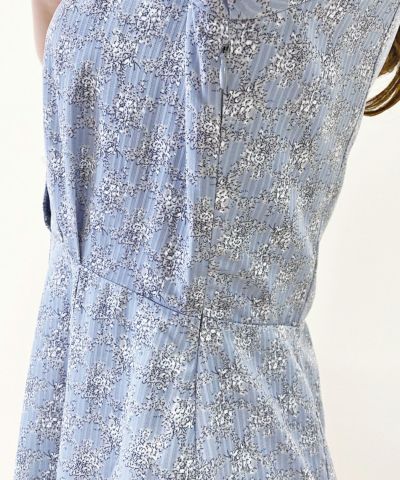 light blue×white / 166cm