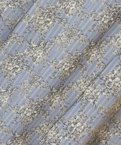 Fabric up (light blue x white)