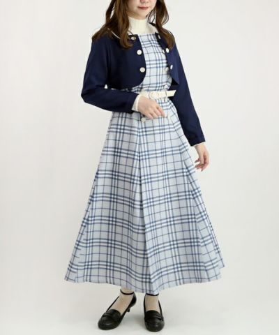 navy×white / 153cm
