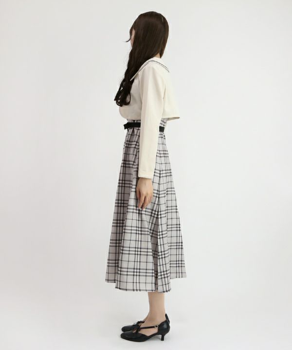 off white×black / 162cm