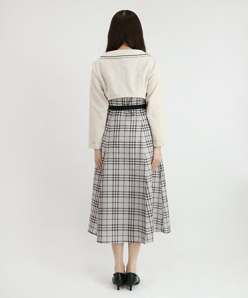 off white×black / 162cm