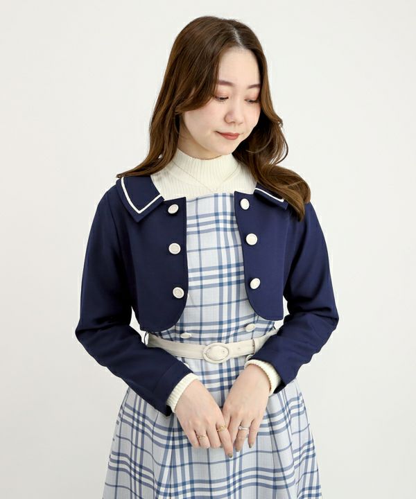 navy×white / 153cm
