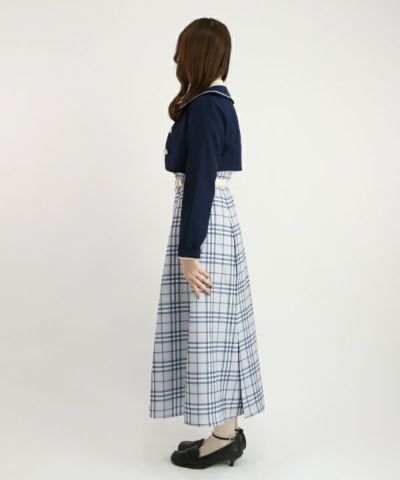 navy×white / 153cm