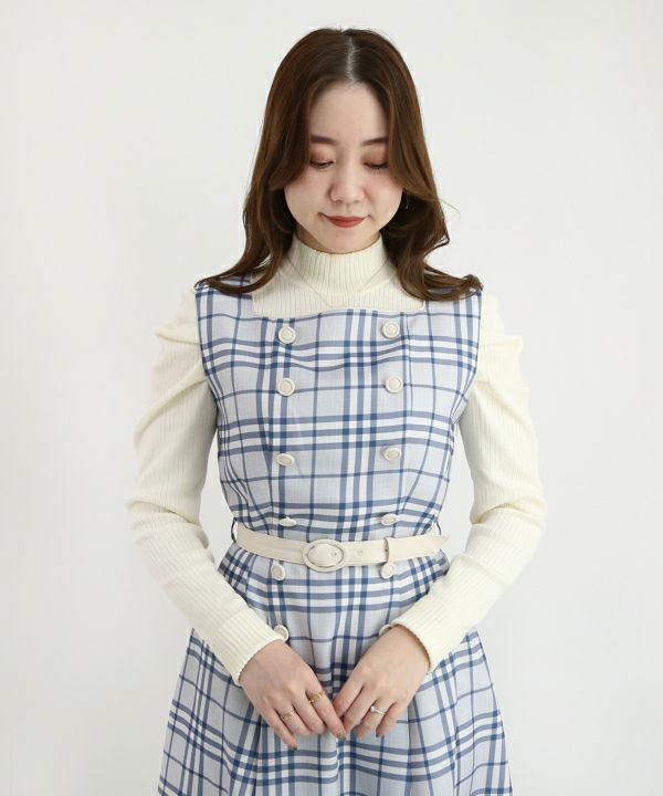 navy×white / 153cm